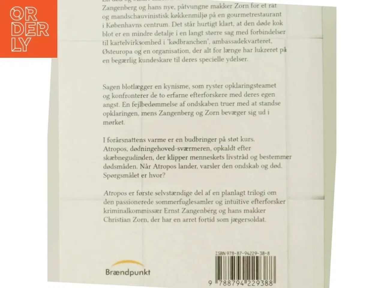 Billede 3 - Atropos : krimi af Lars Gejl (Bog)