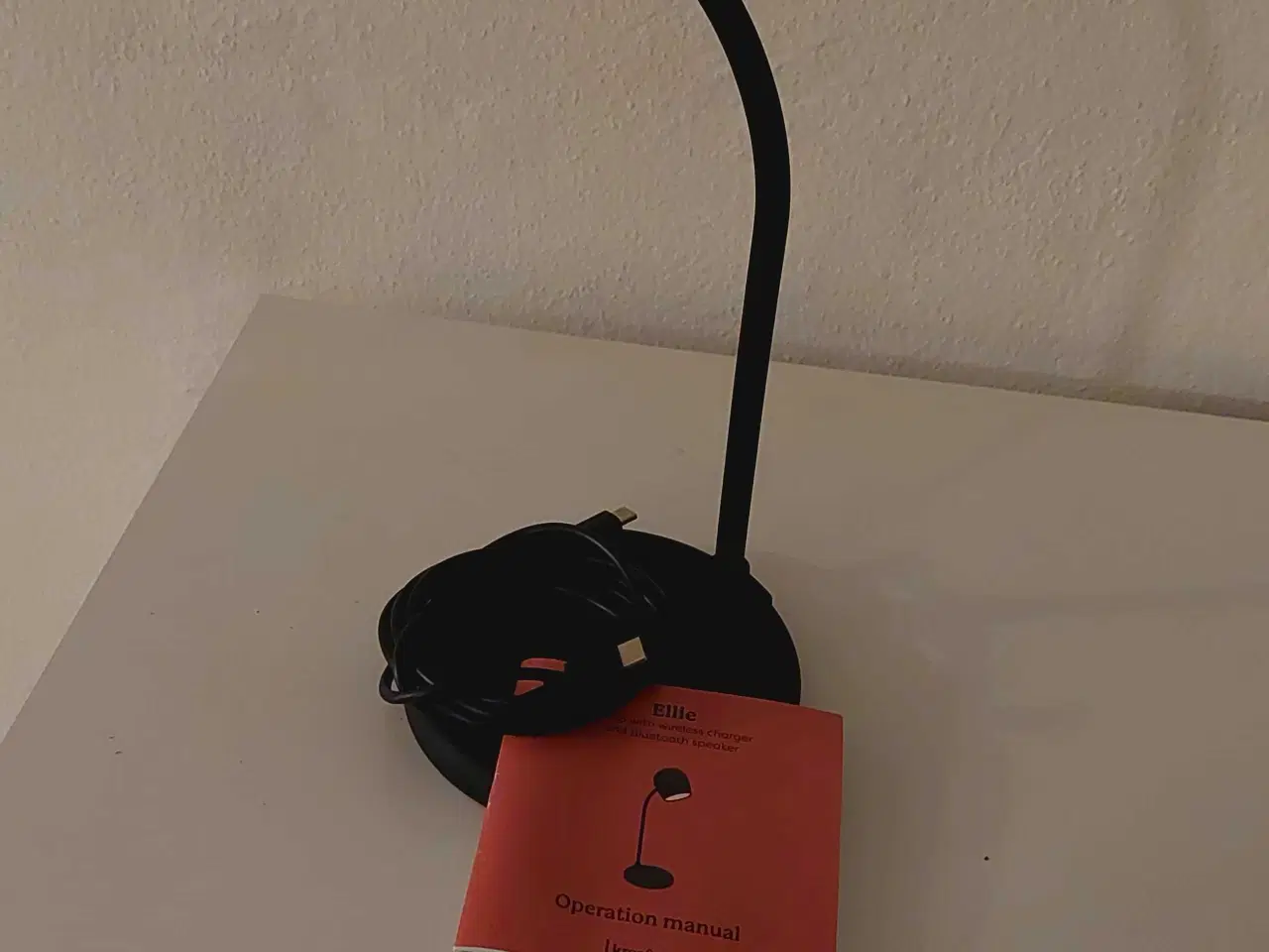 Billede 1 - Lampe med højtaler/oplader