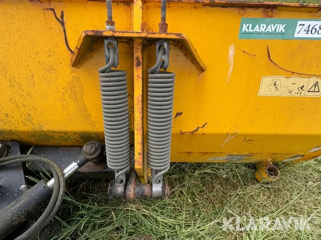 Billede 8 - Fejeblad + maskindelens A-ophæng Stenballe FS 2300P