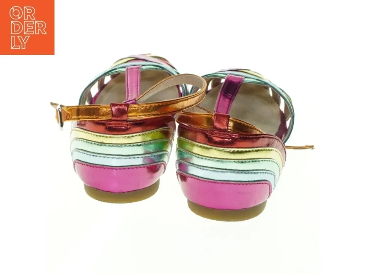 Billede 4 - Multifarvede flade sandaler fra Next (str. 30)