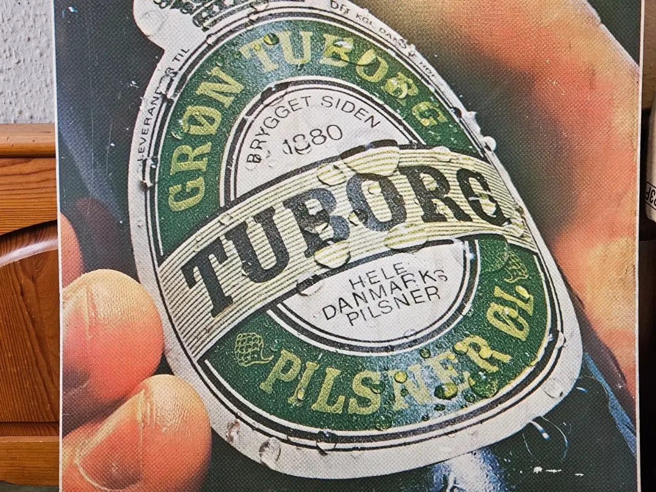 Billede 1 - Tuborg metal skilt 