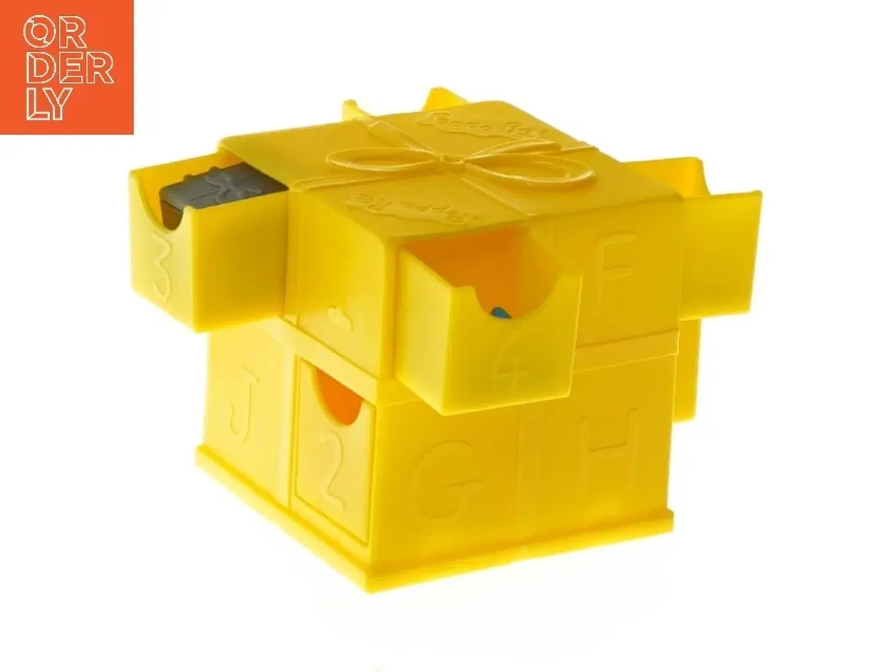 Billede 4 - Peppa Pig terning med små figurer fra Gurli Gris (str. 7,5x8x8 cm)