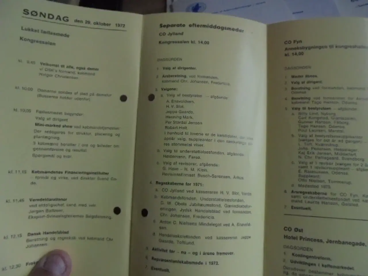 Billede 7 - Den Frie købmand: Prgr. fra repr-møderne 1970-74
