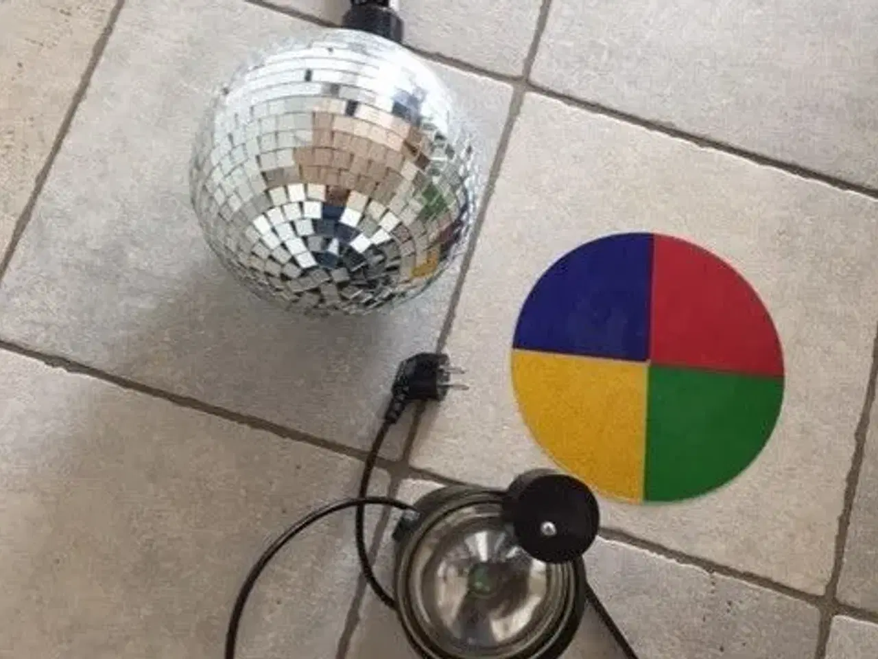 Billede 2 - Disco kugle med lys