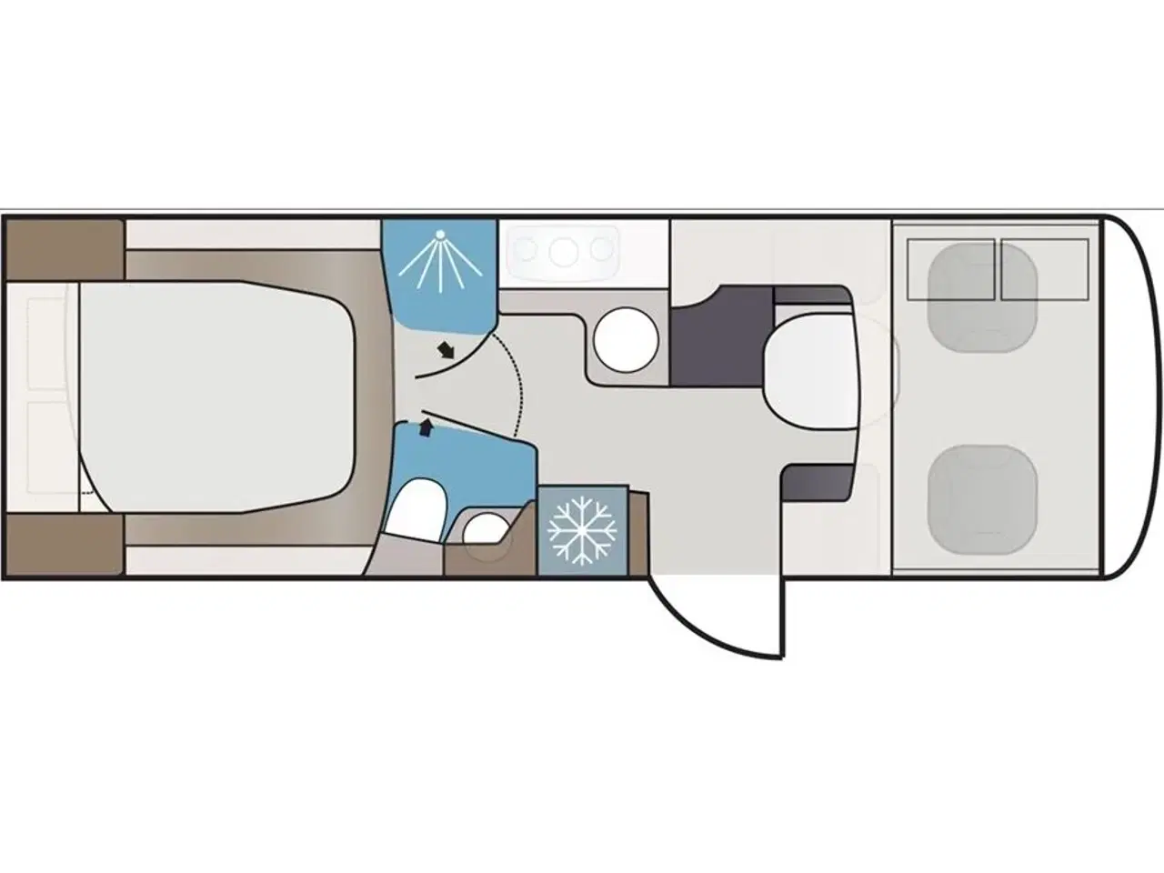 Billede 2 - 2025 - Kabe Imperial   Kabe Imperial i 790 LQB 2025 - Camping-Specialisten.dk