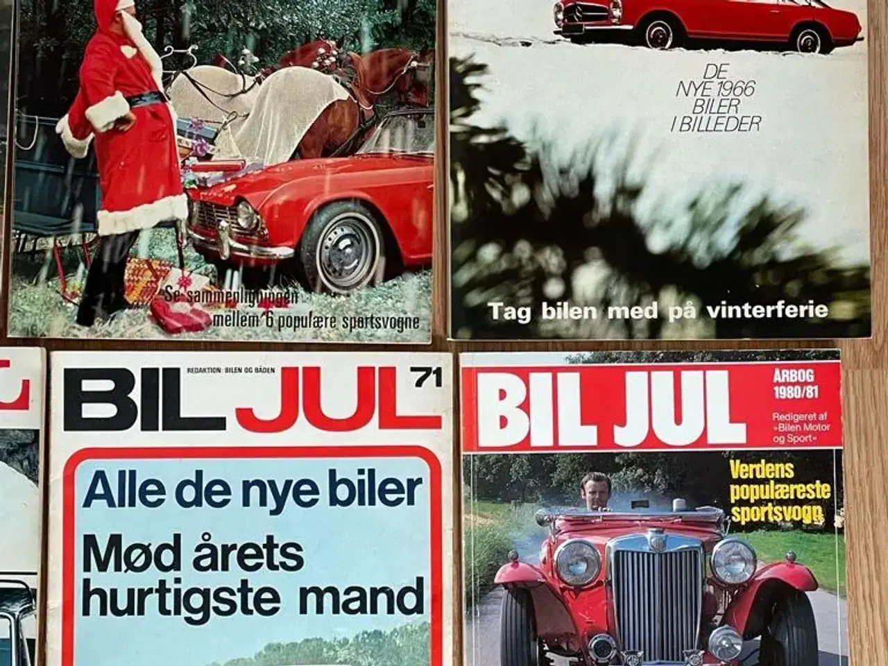 Billede 3 - BILJUL årgange 1965 i fin stand!