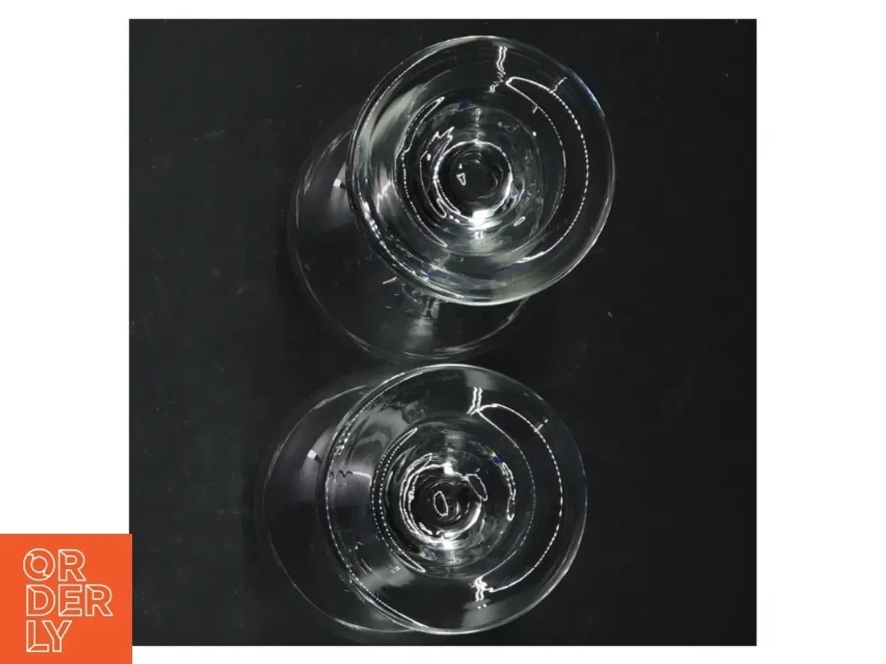 Billede 2 - Sæt med to glas (str. 13 cm. 2 styk)