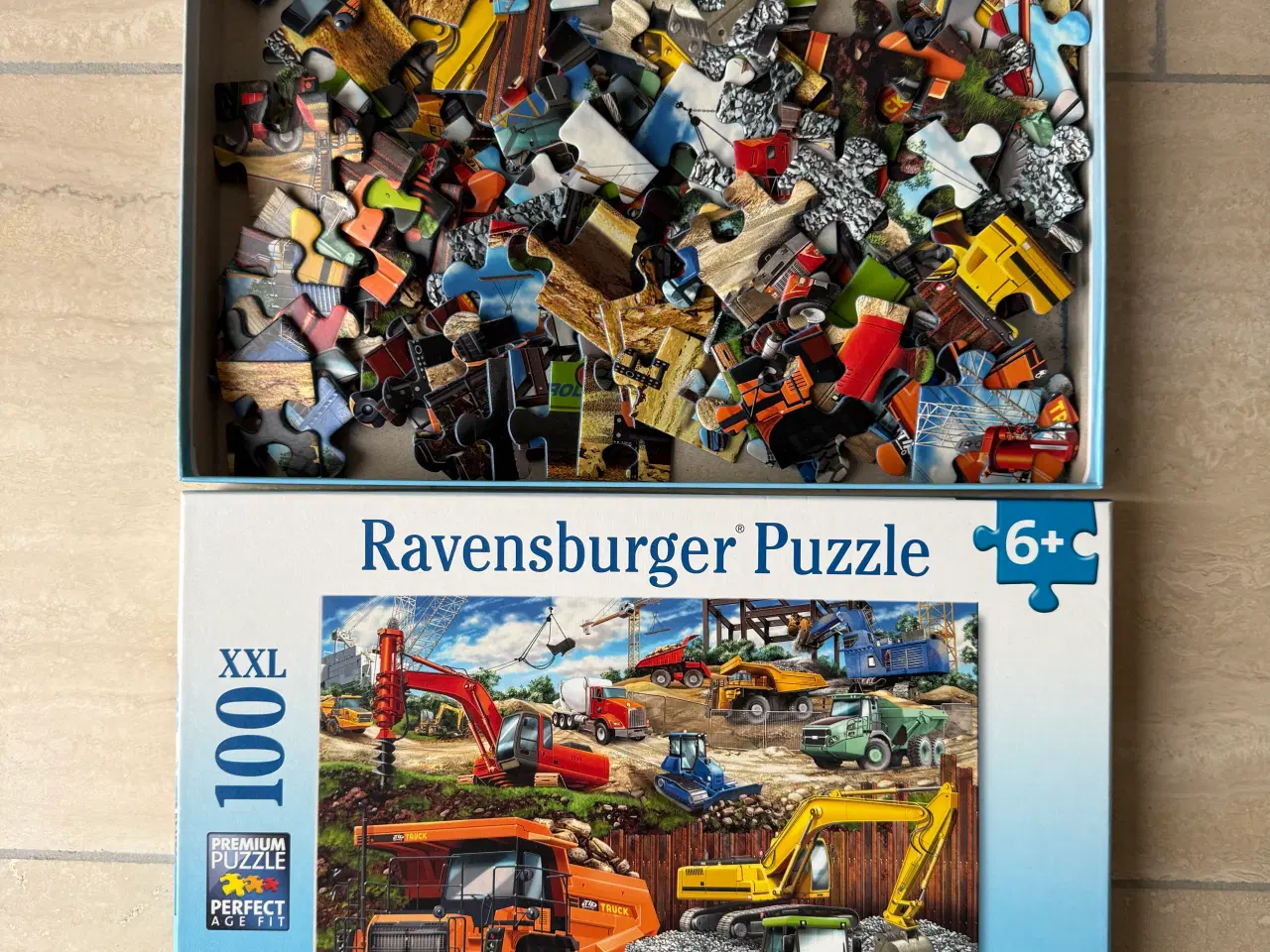 Billede 1 - Puslespil (Ravensburger) 100 brikker