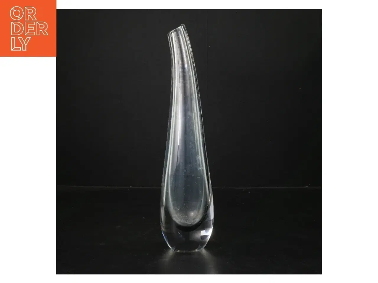 Billede 1 - Glasvase 30 cm (str. 30 cm)fra holmegaard