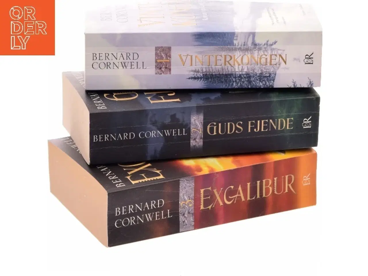 Billede 2 - Sagaen om Kong Arthur - Vinterkongen, Guds fjende og Excalibur af Bernard Cornwell (Bind 1-3)