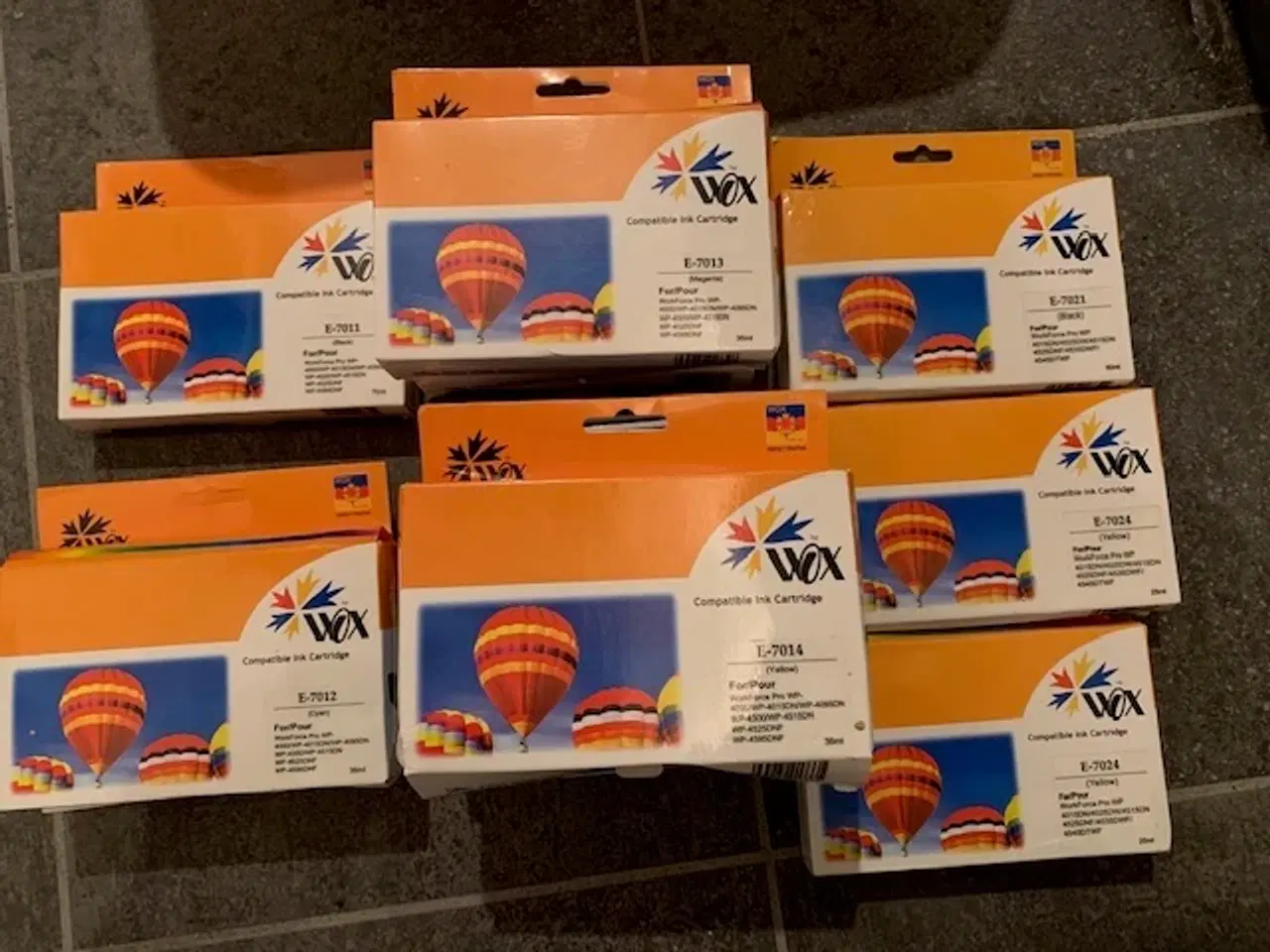 Billede 1 - 16 stk Epson T7011 serie og T7021 serie blækpatron