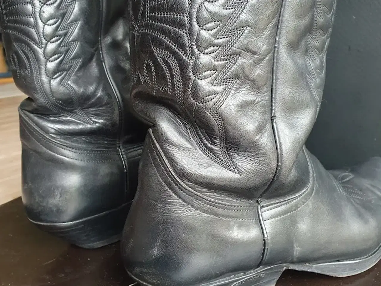 Billede 4 - Cowboystøvle, Sendra. Herre - str. 46. 