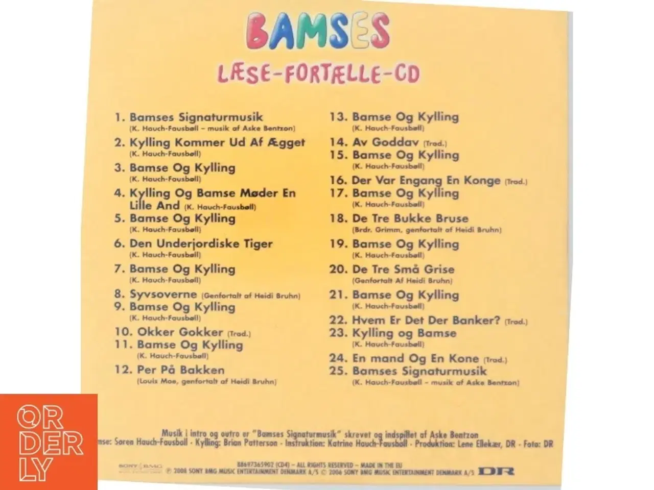 Billede 3 - Bamses Læse-Fortælle-CD fra SONY BMG MUSIC ENTERTAINMENT DENMARK A/S