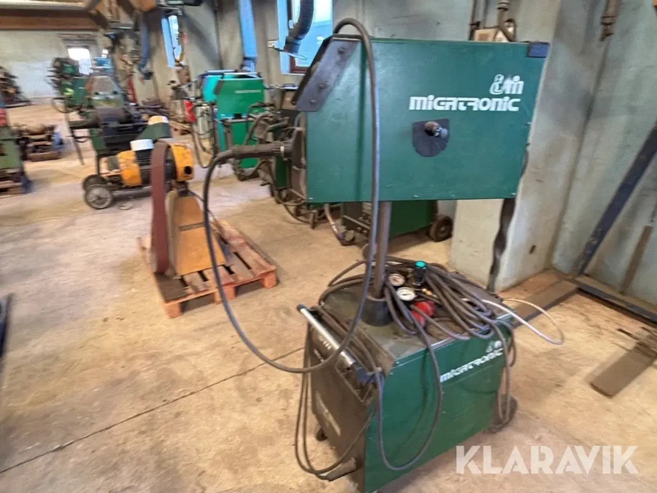 Billede 11 - Svejsemaskine Migatronic MIG 305 MK III + Tråd fremfører: MWF 8 1 styk