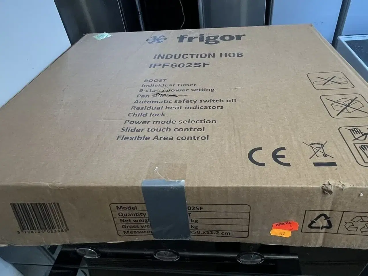Billede 1 - Induktionskogeplade, ubrugt FRIGOR
