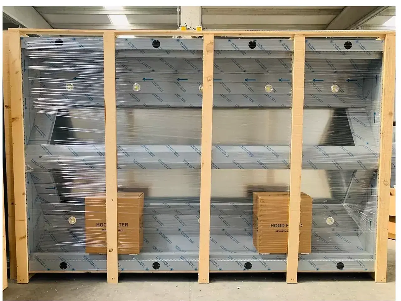 Billede 4 - Industriemfang med motor – 1200 x 950 x 520 mm