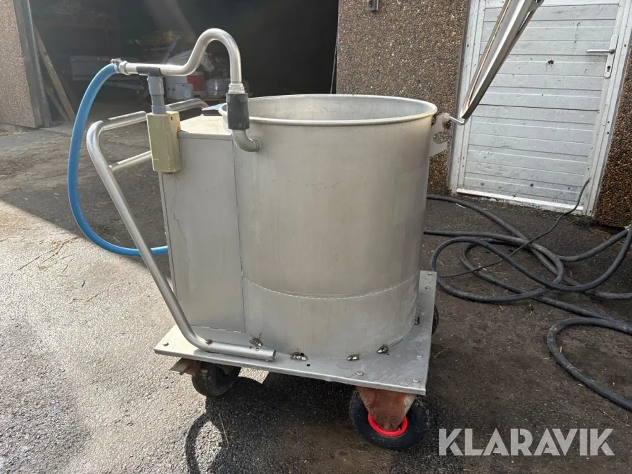 Billede 7 - Mælketaxa med udfodring Holm Og Laue 120 liter