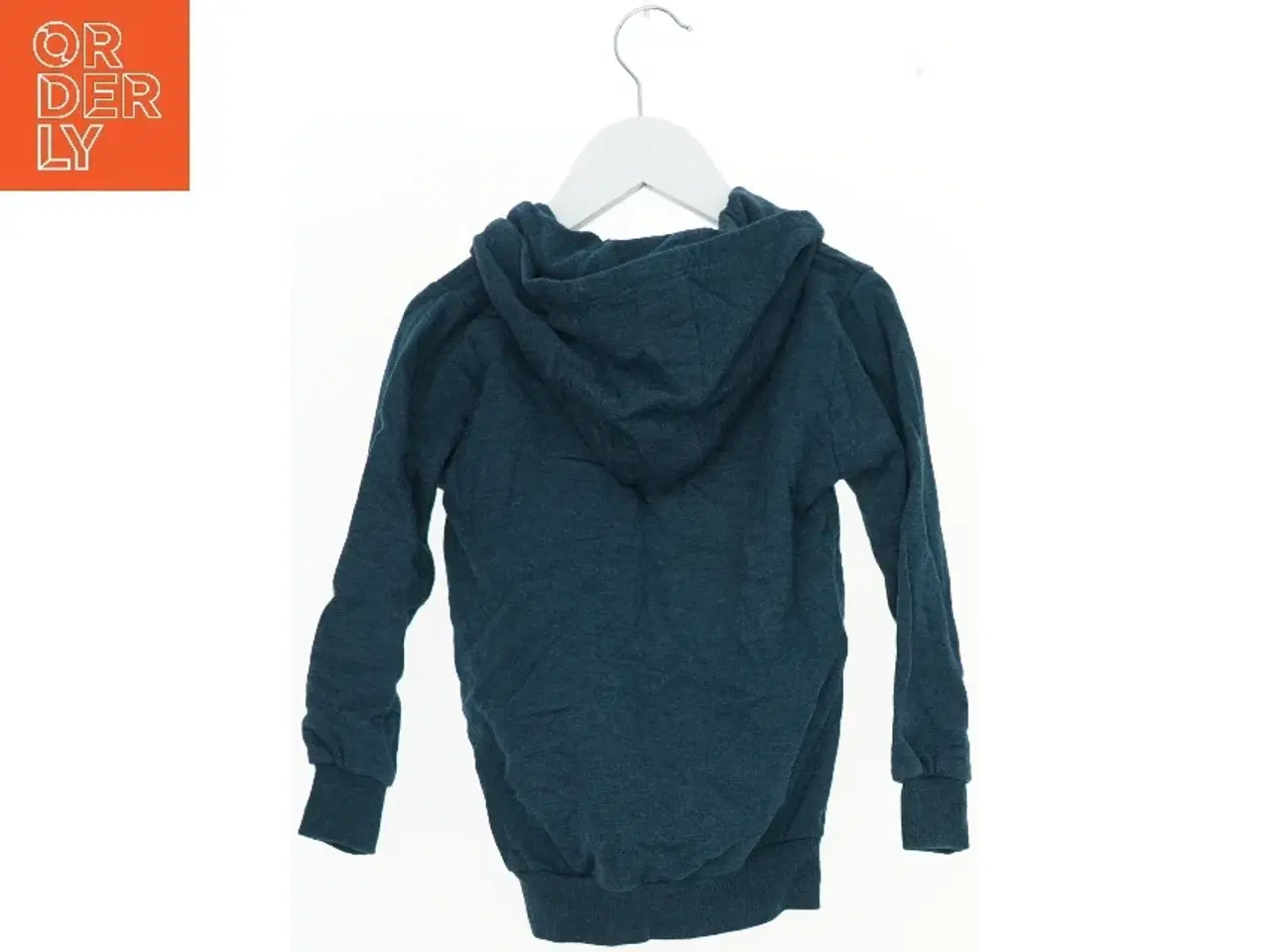 Billede 2 - Blå hættetrøje med lynlås fra VRS (str. 110)