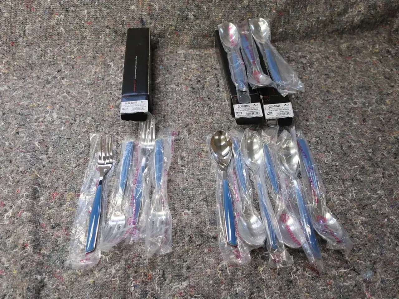 Billede 1 - 13 stk. bestik BUGATTI GLAMOUR BLUE AVIO