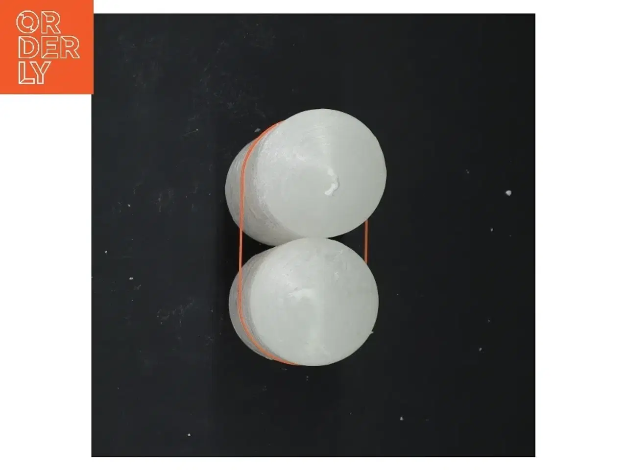 Billede 3 - Hvide stearinlys (str. 15 cm)