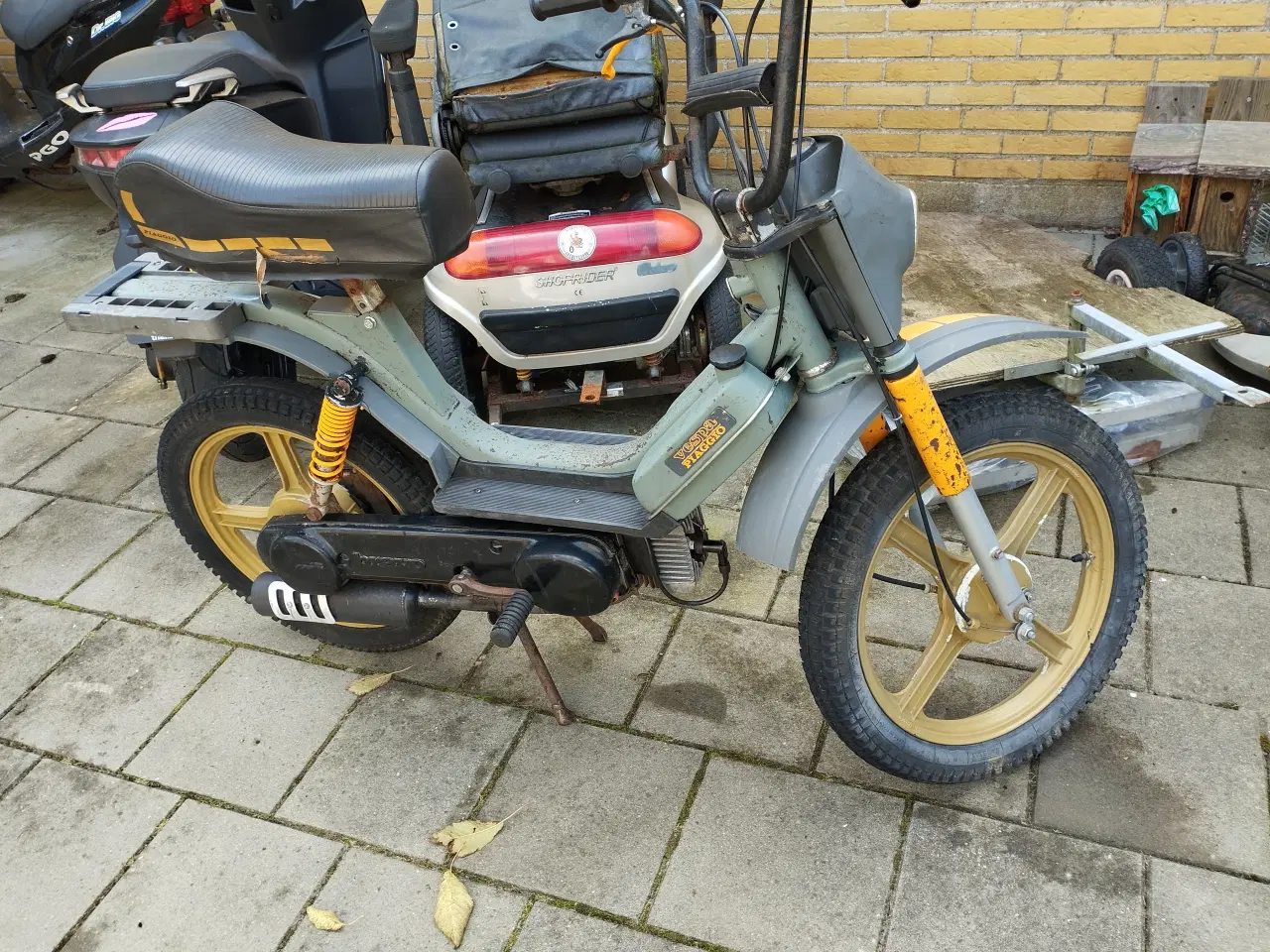 Billede 1 - Vespa super Bravo "kickstart"