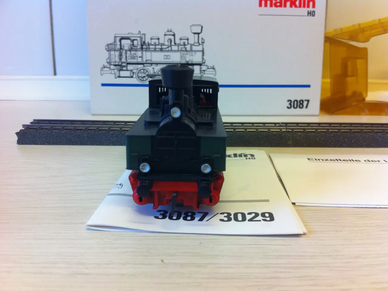 Billede 3 - Märklin KLVM 3087 analogt damplok (som nyt)