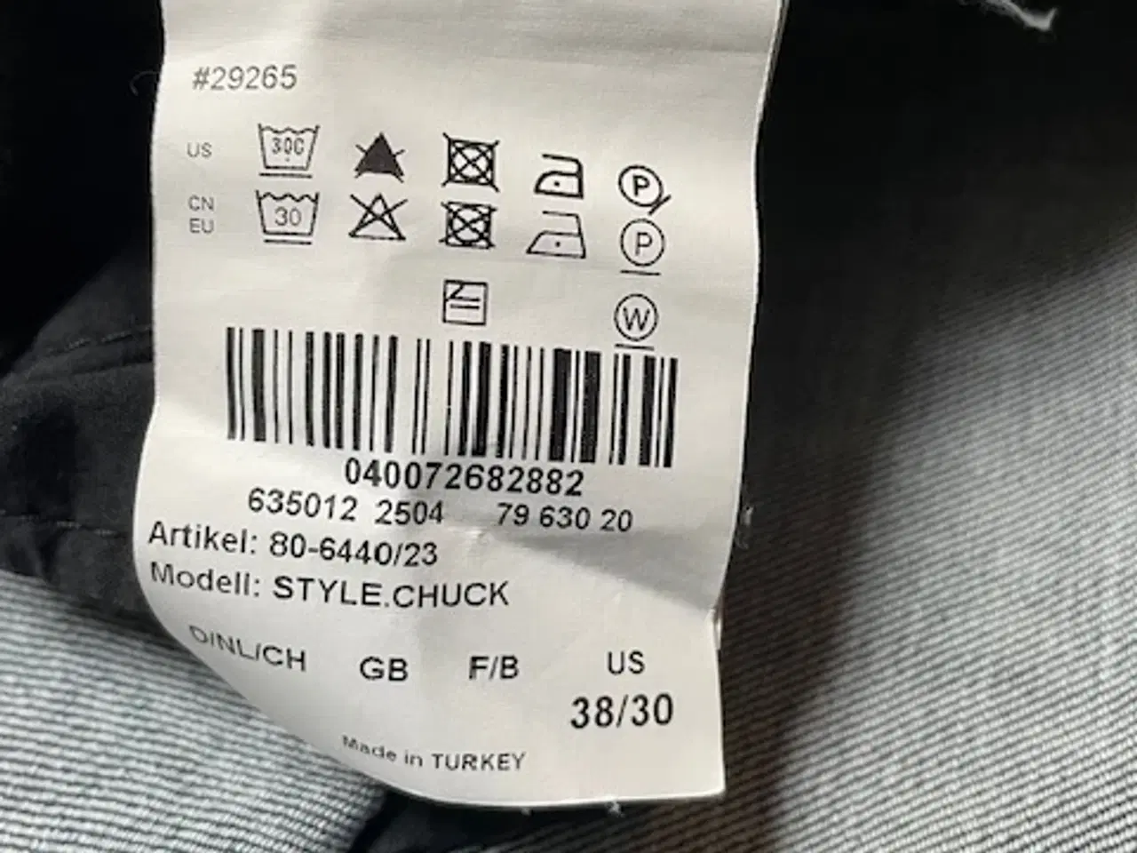 Billede 4 - Mørkeblå jeans Btax