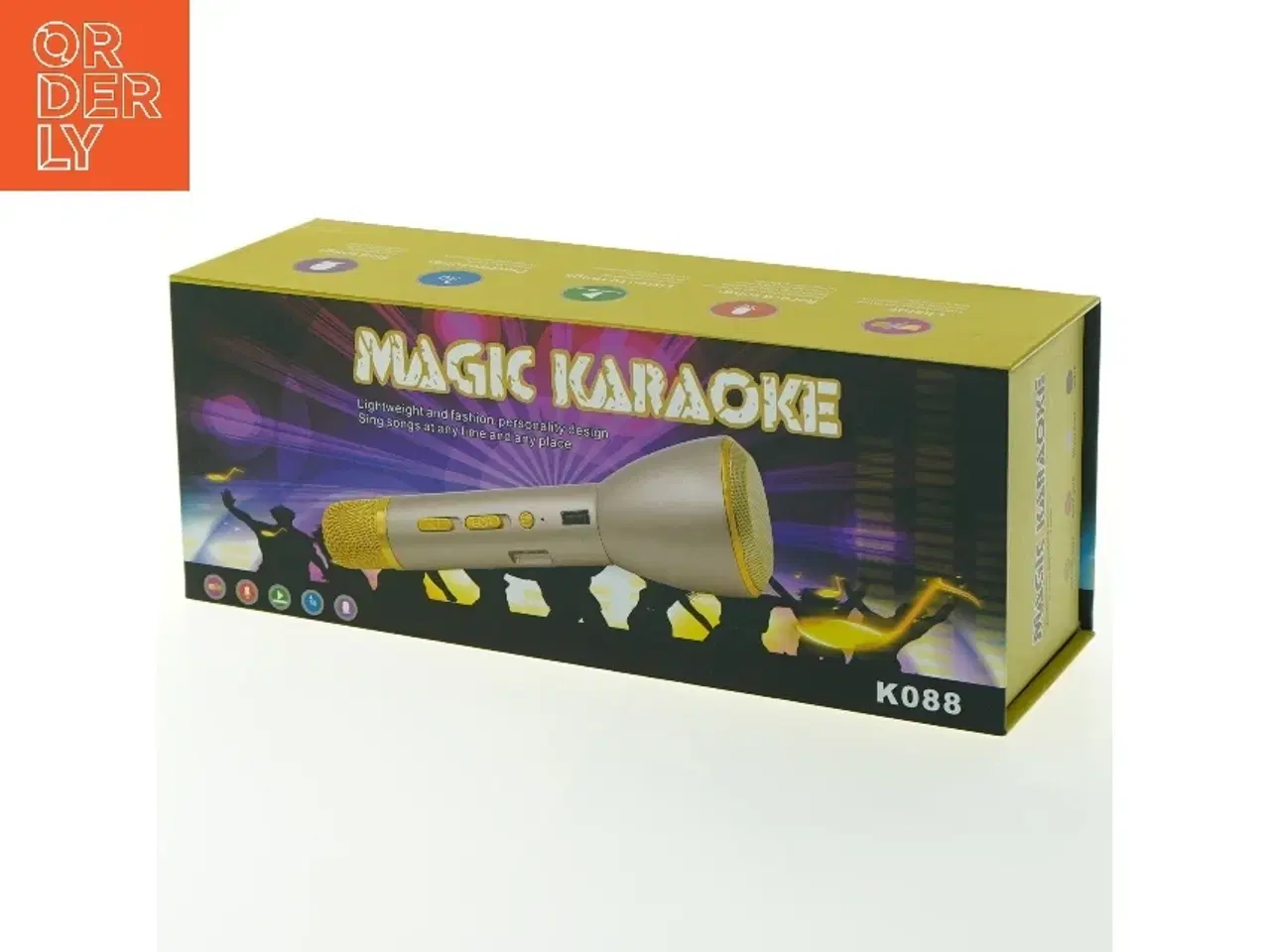 Billede 1 - Magic karaoke mikrofon (str. 22 cm)