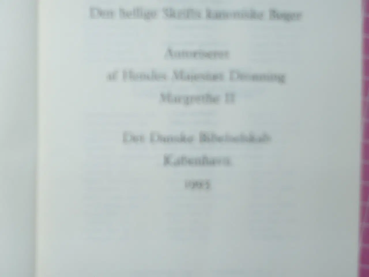 Billede 2 - Bibelen anno 1993