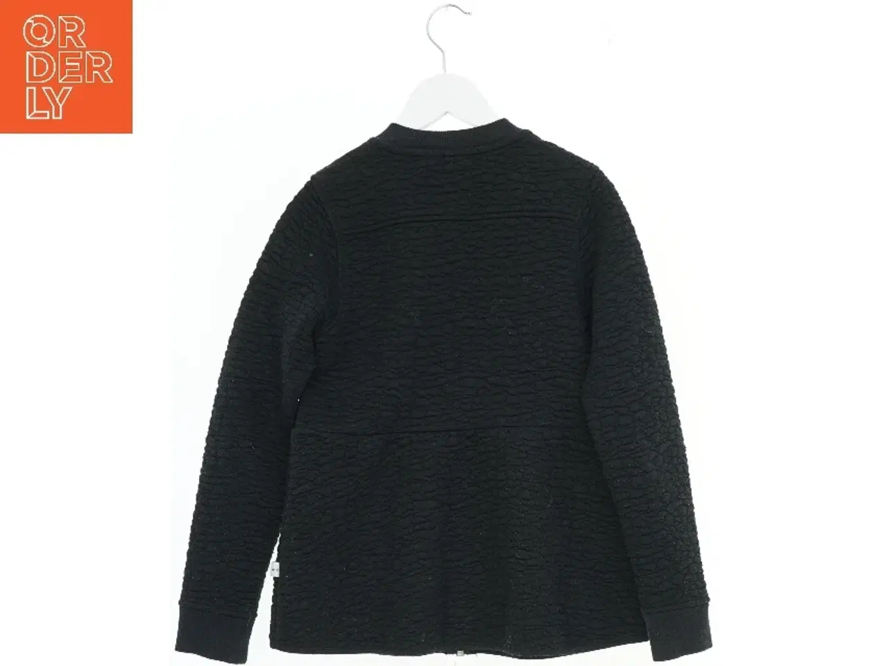 Billede 2 - Sort strikket jakke Fra Molo med lynlås fra Molo (str. 152)