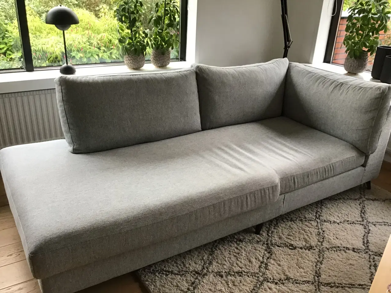 Billede 1 - Grå stof sofa 