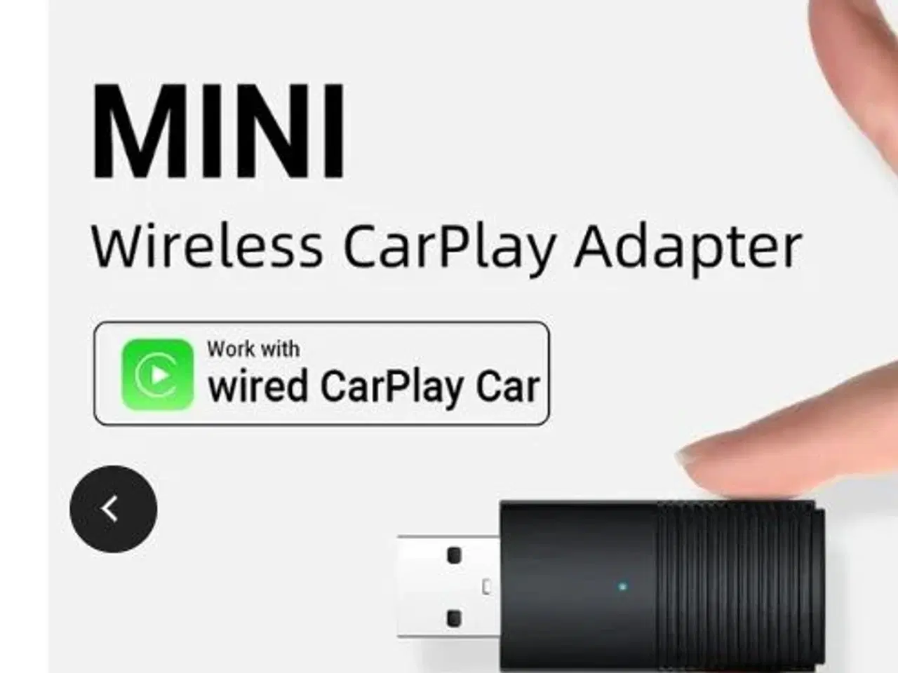 Billede 1 - Mini Wireless CarPlay Adapter