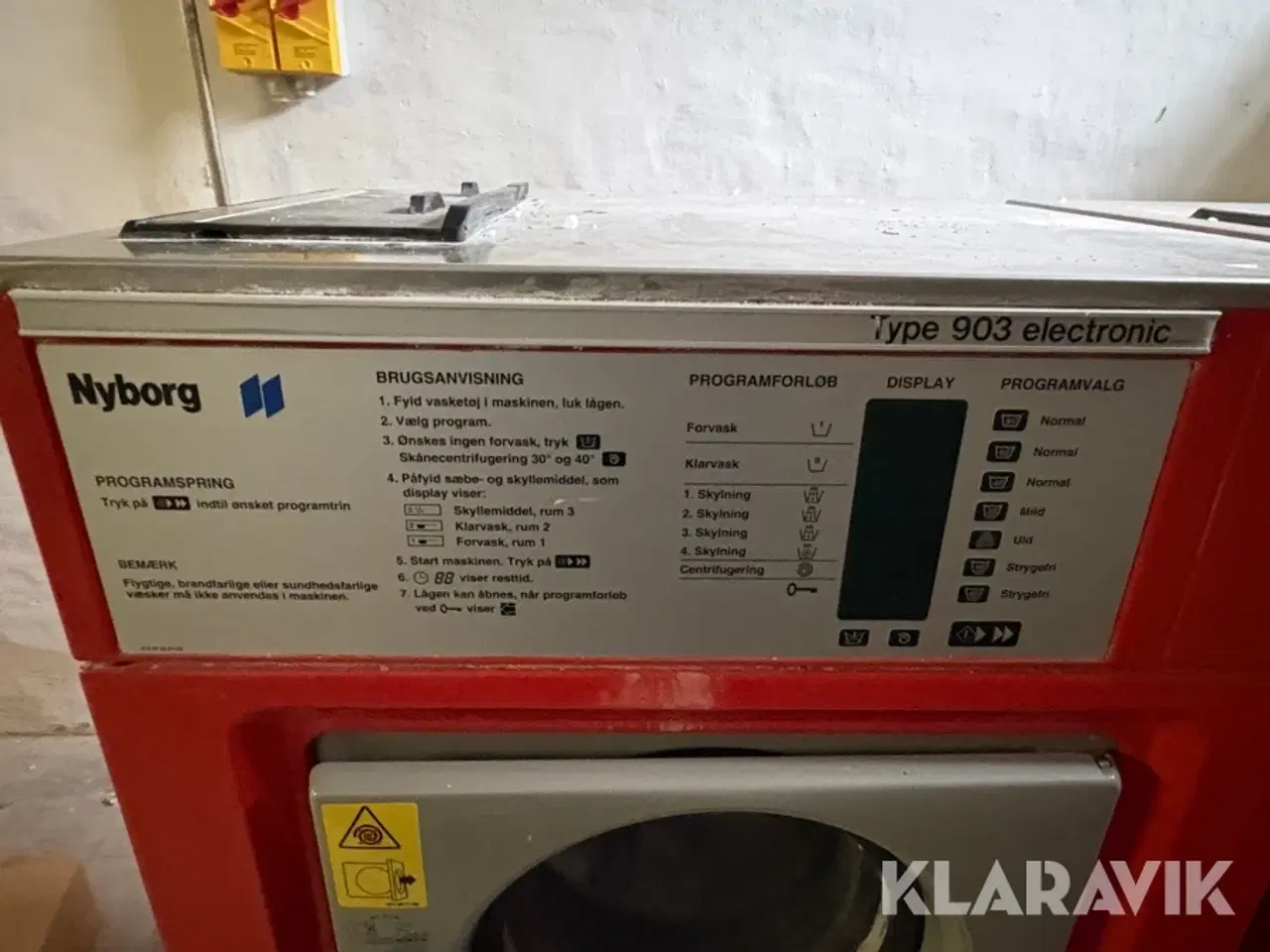 Billede 5 - Industrivaskemaskiner Nyborg 903 - 2 styk