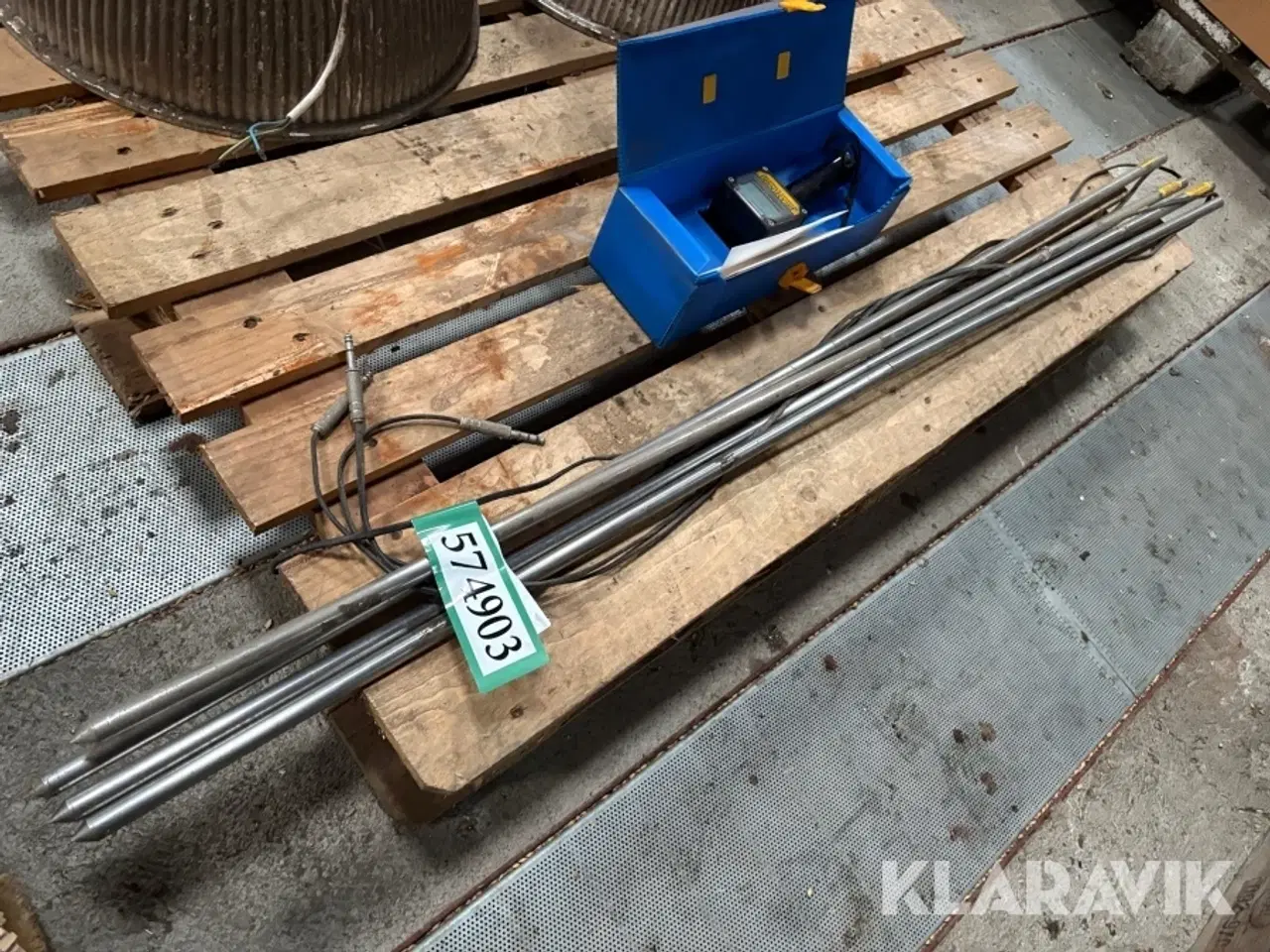 Billede 1 - Temperaturmåler Draminski til korn eller kartofler