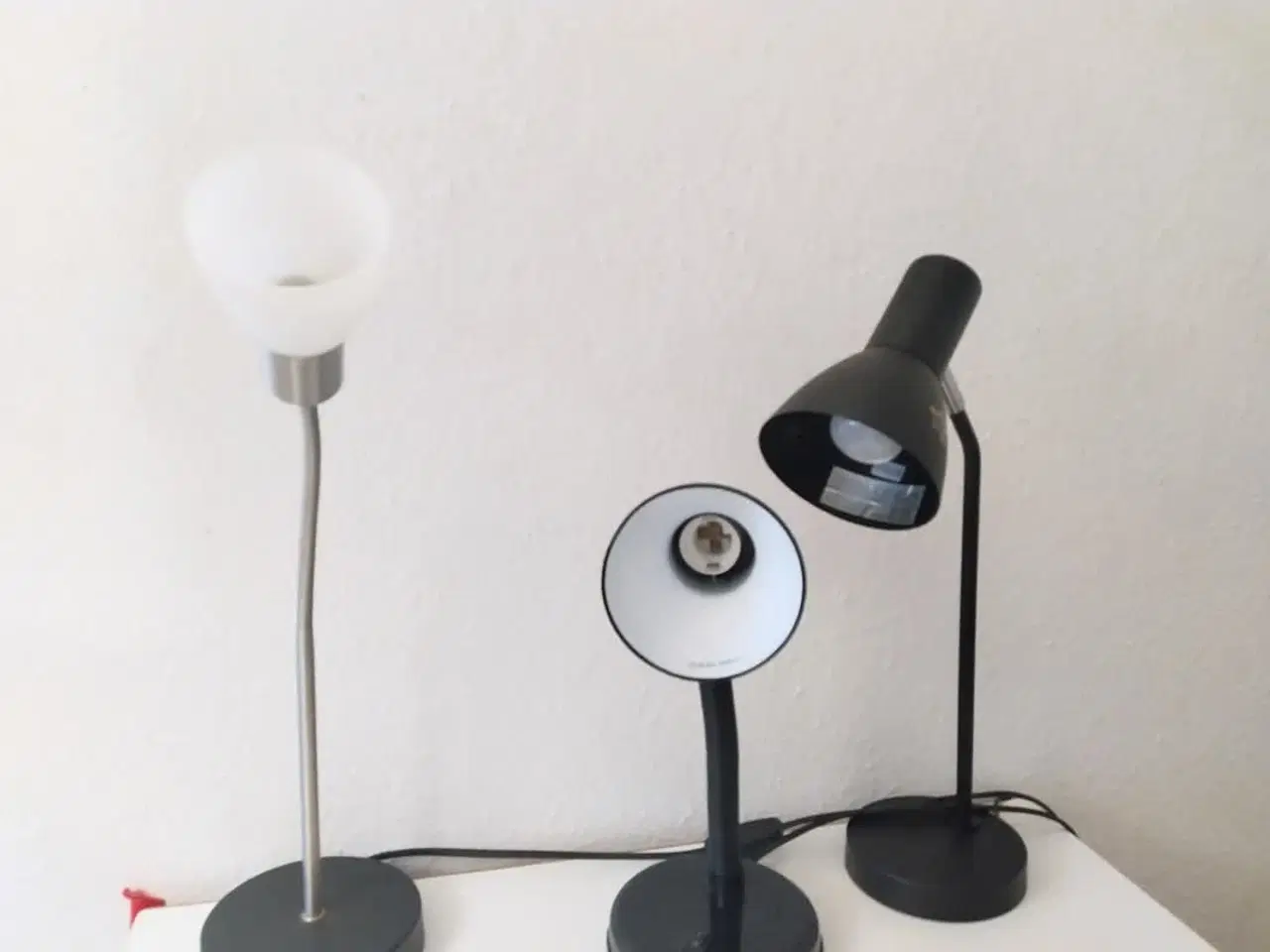 Billede 3 - 3 stk Bordlamper/senge lamper