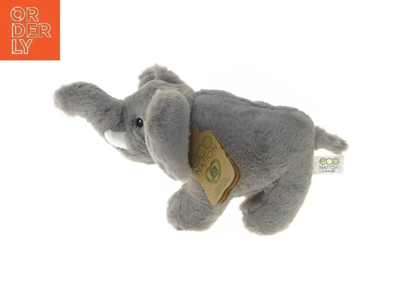 Billede 1 - Plys elefant fra Aurora (str. 28 cm)