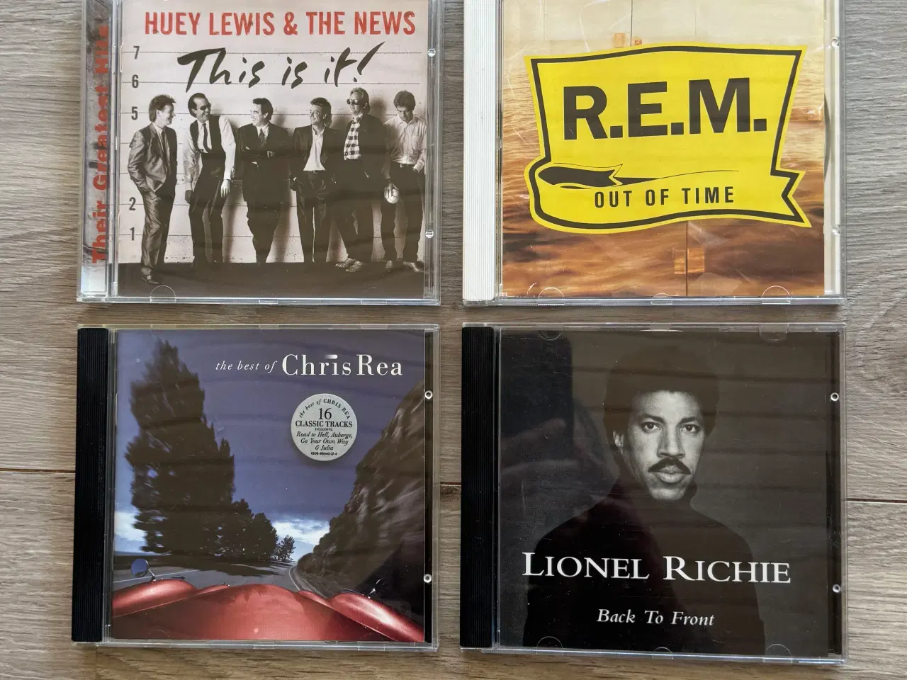 Billede 1 - HUEY LEWIS & THE NEWS, R.E.M, CHRIS REA, LIONEL RI