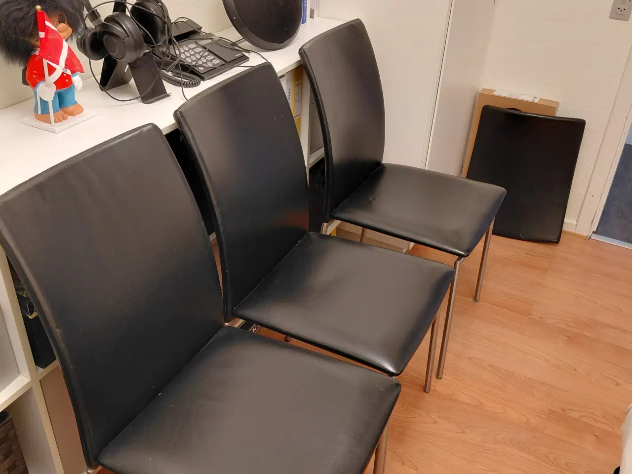 Billede 1 - Skovby SM58 læder 3 stk. Samlet