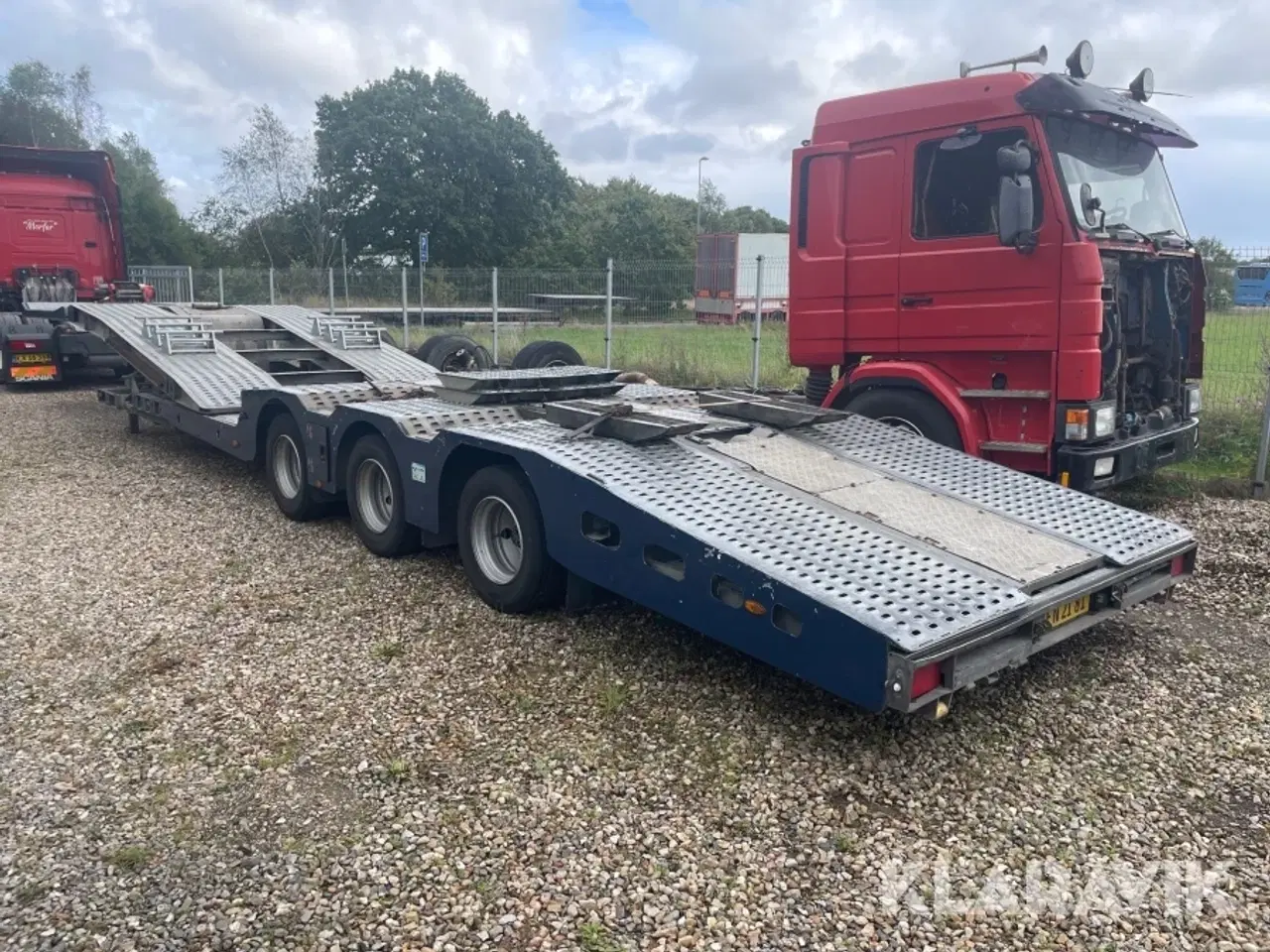 Billede 2 - Maskin/Autotransporttrailer Aksoylu AKT3