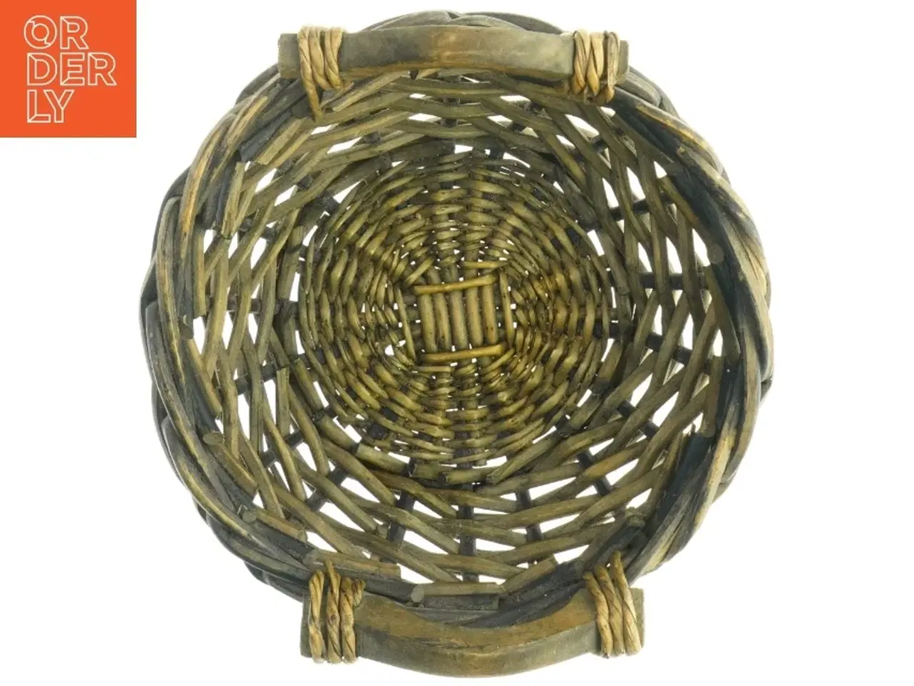 Billede 3 - Flettet kurv (str. Ø 26 cm)