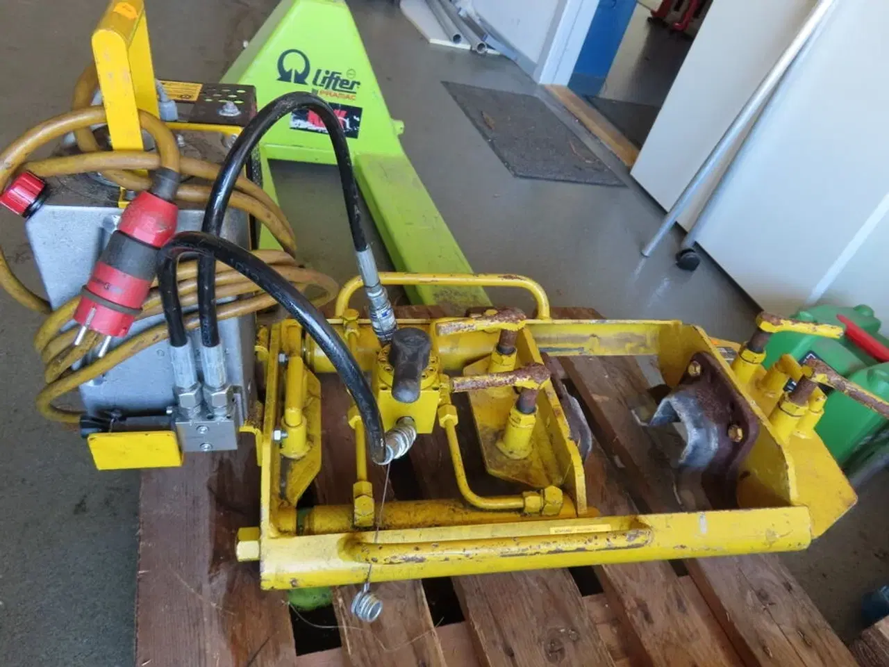 Billede 7 - Hydraulisk skinnesvejsetrimmer, Elektro-Thermit U-LW 642