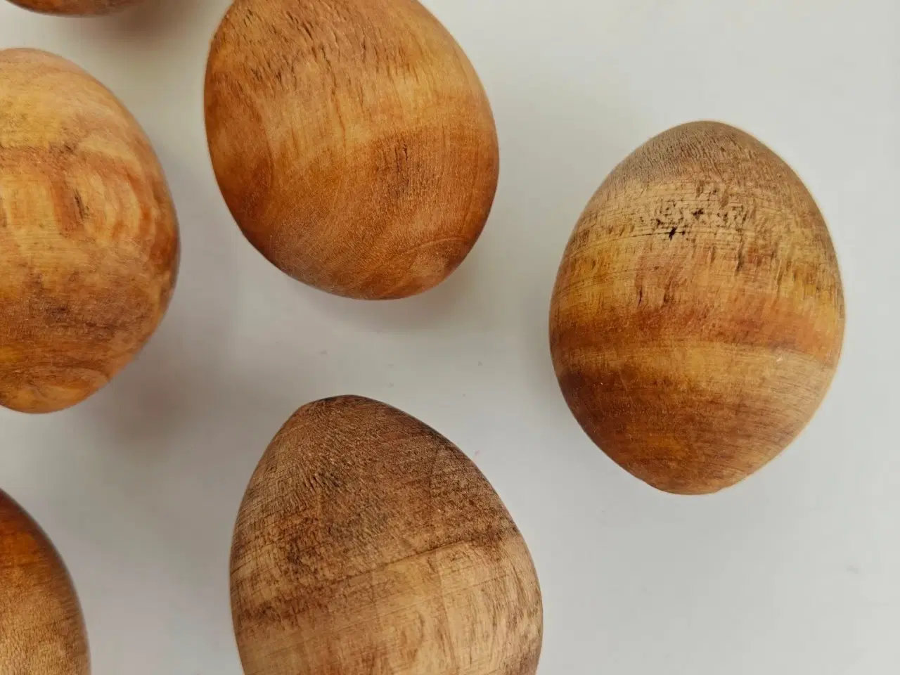Billede 2 - Træ æg, 11 stk
