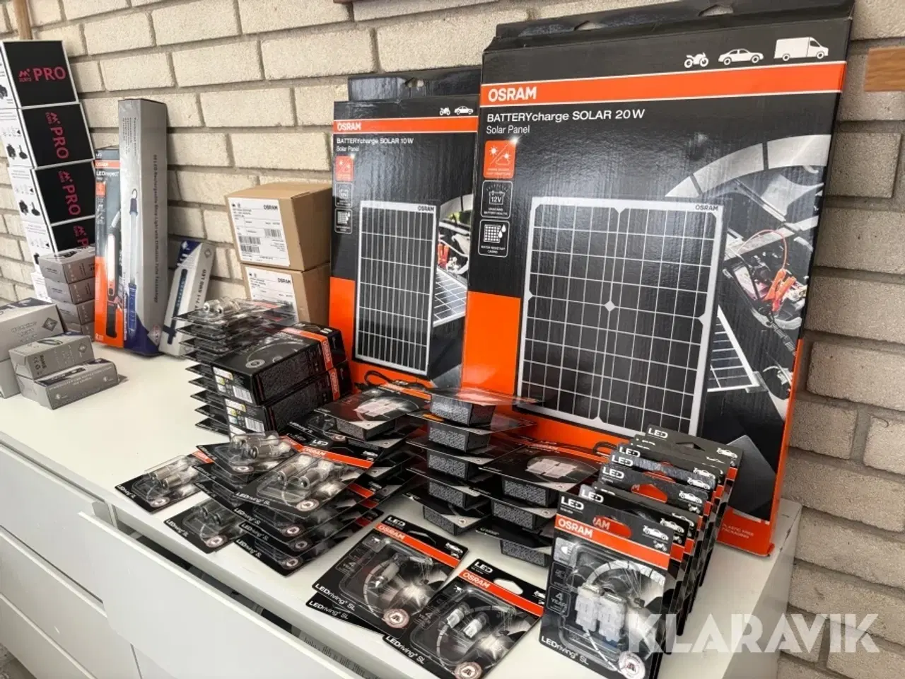 Billede 1 - Led pære og solpaneler Osram