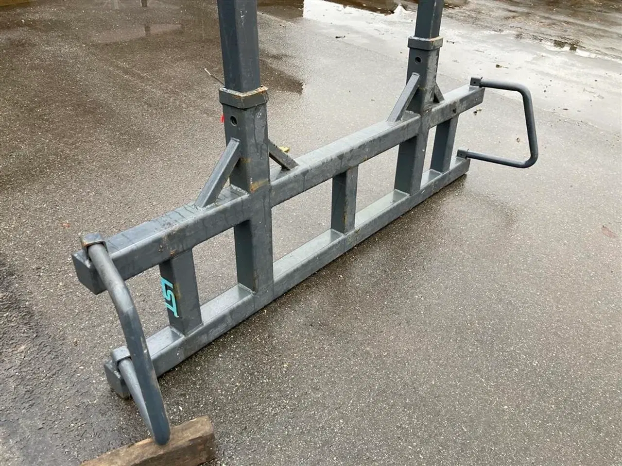 Billede 24 - Lst Storsækkeløfter med kroge ophæng til 2 sække