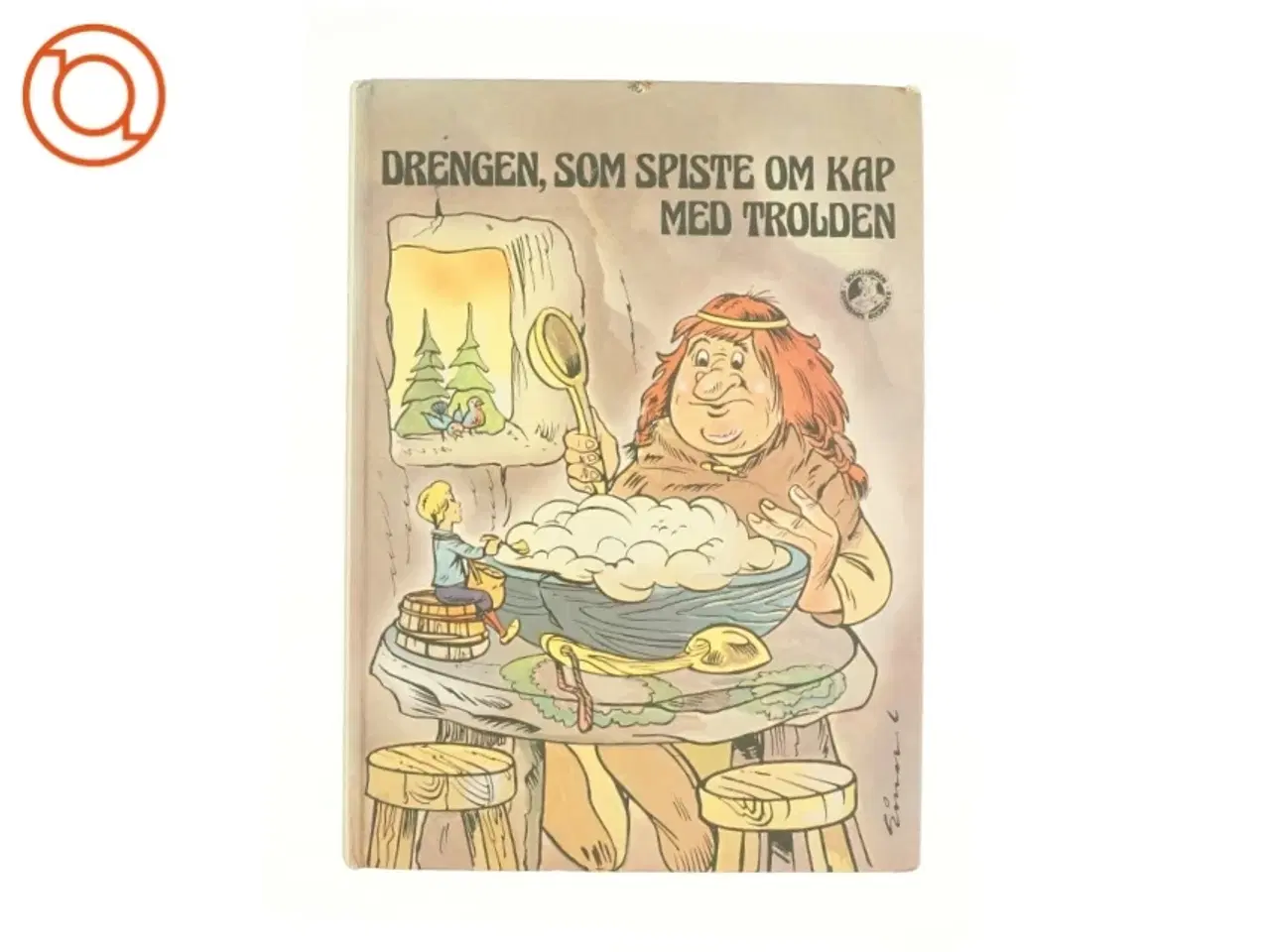 Billede 1 - Drengen som spiste om kap med trolden (bog)