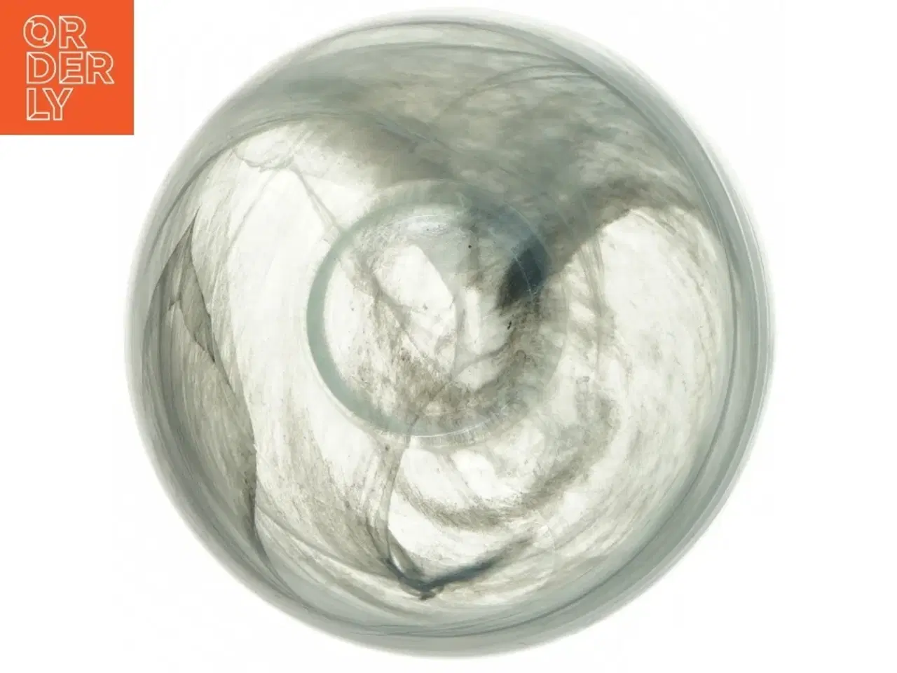 Billede 2 - Dekorativ glasskål (str. Ø 16 cm)