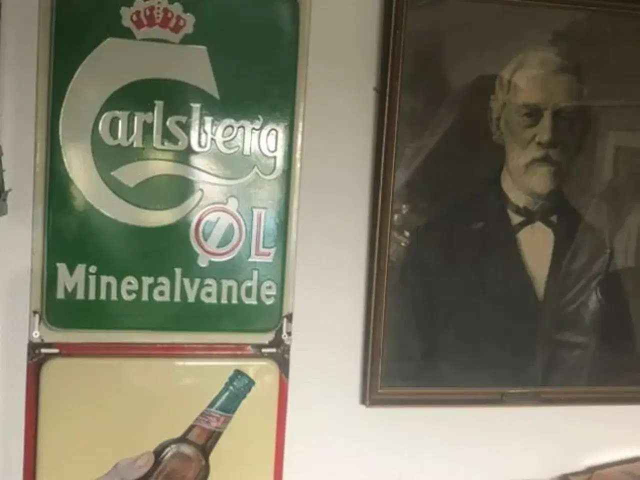 Billede 1 - carlsberg ting og andre skilte købes