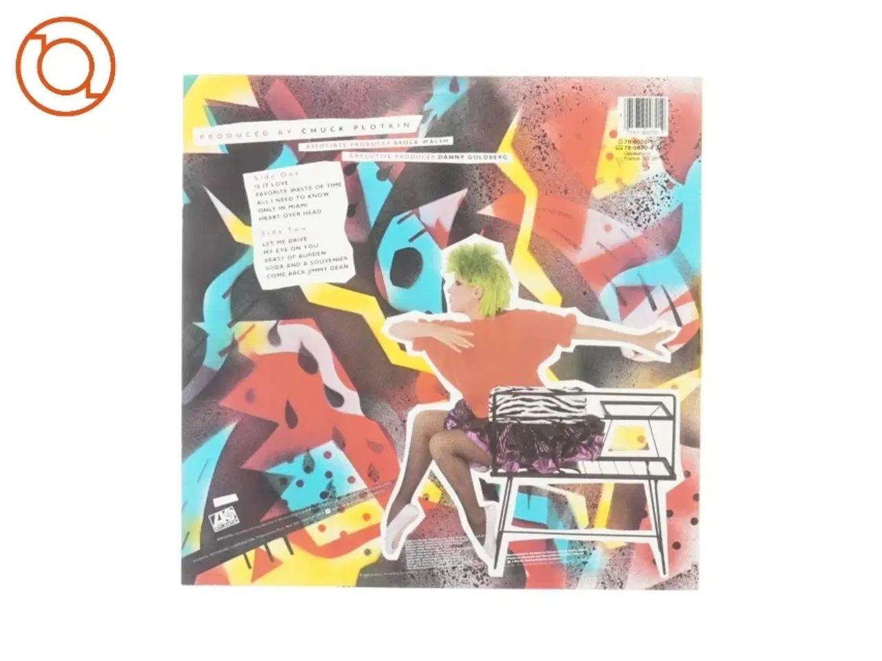 Billede 2 - Bette Midler, no frills fra Atlantic (str. 30 cm)