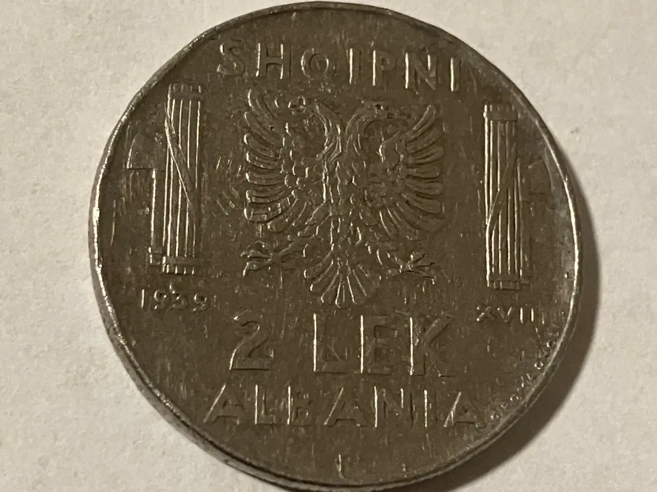 Billede 1 - 2 Lek Albania 1939