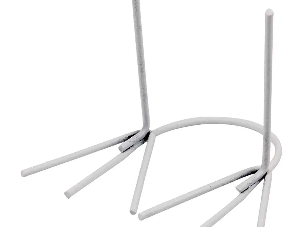 Billede 1 - Fuglefødder og Kyllingefødder, H: 5 cm, B: 3,5 cm, hvid, 20par/ 1 pk.
